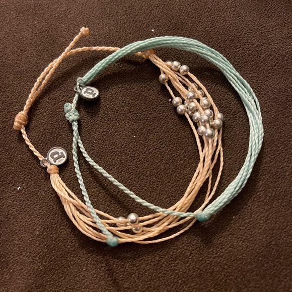 Pura Vida Jewelry - Two Pura Vida bracelets. Excellent condition.
